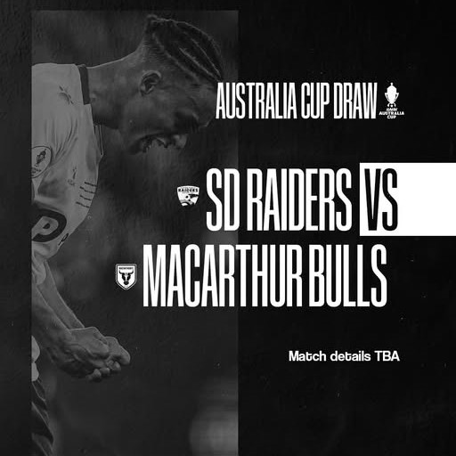 SD Raiders vs Macarthur FC in Australia Cup Round 32